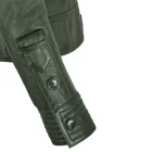 Premium black bomber jacket with removable hoodie