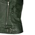 Sleek, modern design with zip-up front and ribbed cuffs