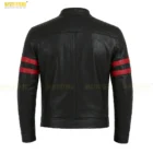 Back view highlighting stitching and racer design