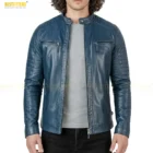 Side profile showing soft lambskin texture